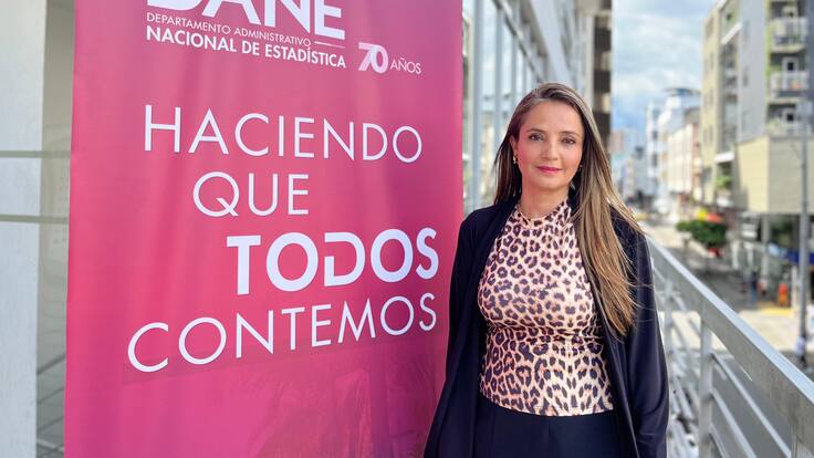 Mónica Alejandra Pachón, directora territorial Dane
