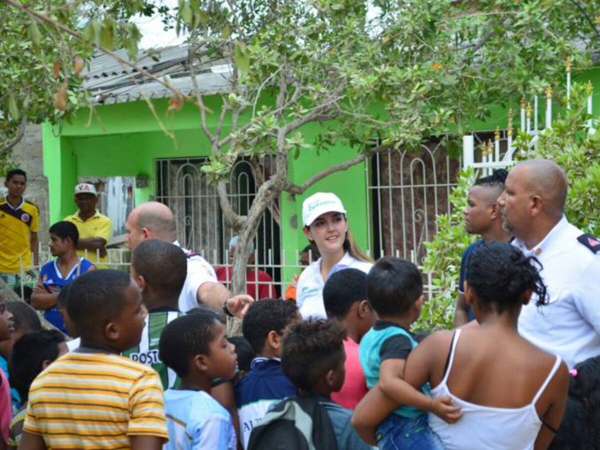 Gestora Social de Cartagena Teremar Londoño lleva Plan de Atención Integral