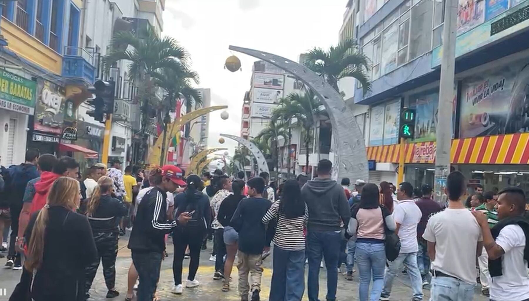 Centro de Ibagué Cierre de locales
