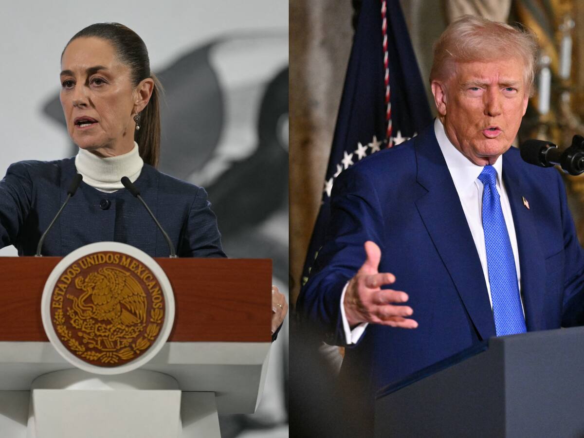 Trump tuvo una llamada “muy positiva” con Claudia Sheinbaum