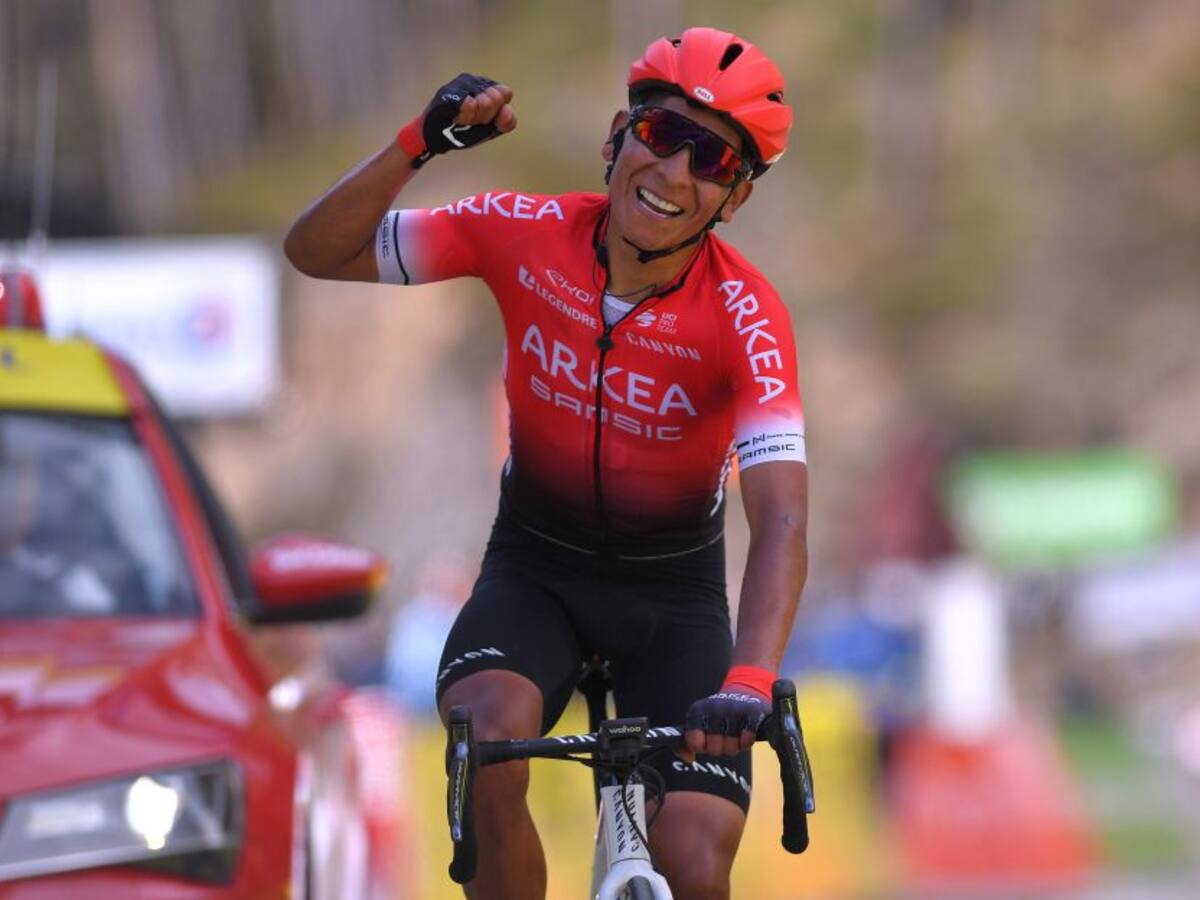 ¡Vuela en las montañas! Nairo gana la etapa reina en la París-Niza