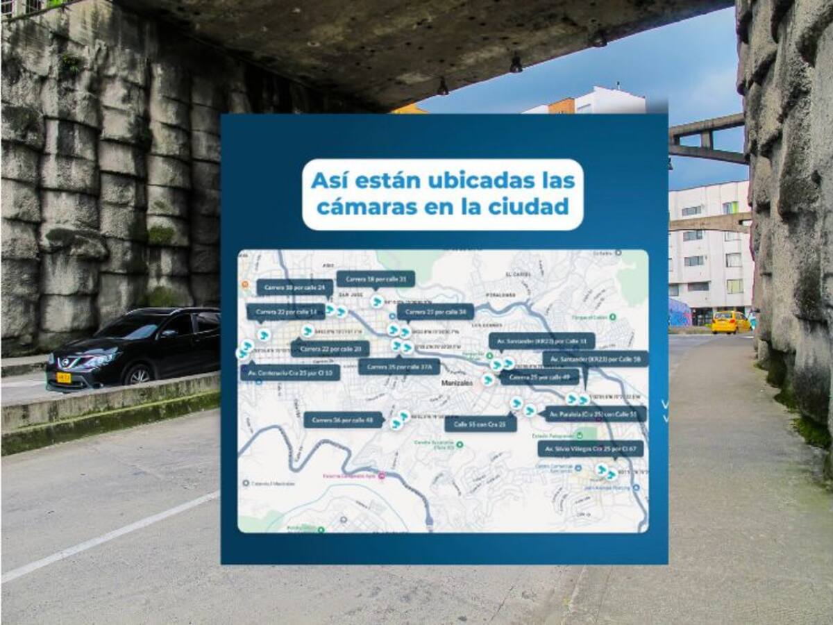 Cerca de 600 infractores fueron detectados por las cámaras de fotomultas en Manizales