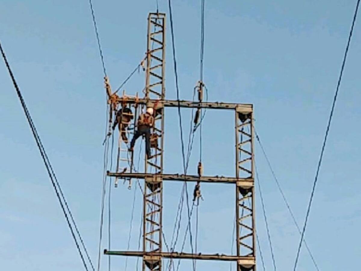 Hurto de cables dejó sin energía a varios municipios del norte de Bolívar