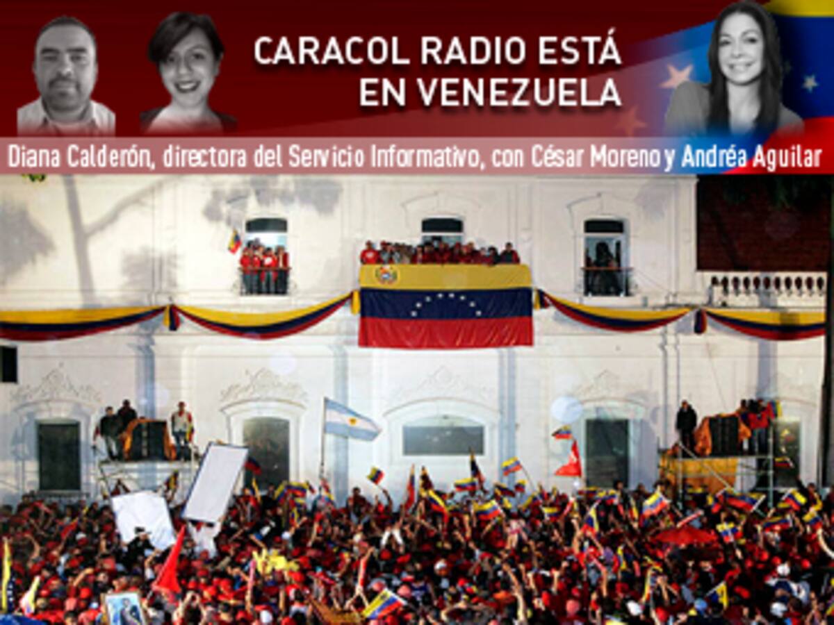 Acto de posesión de un ausente en el Palacio de Miraflores