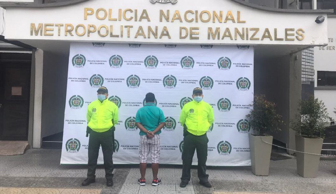 Captura por homicidio en Manizales