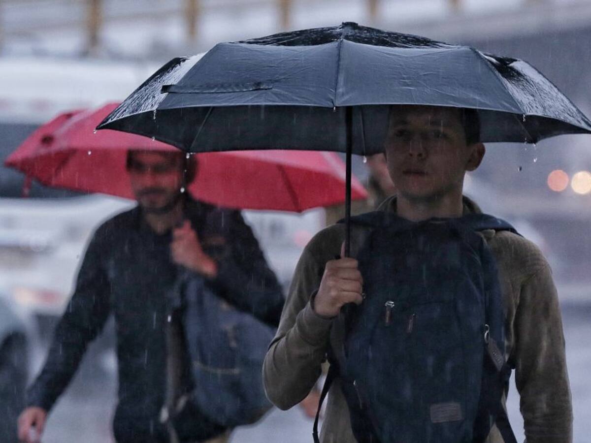 Ideam pronostica incremento de las lluvias durante los próximos tres días