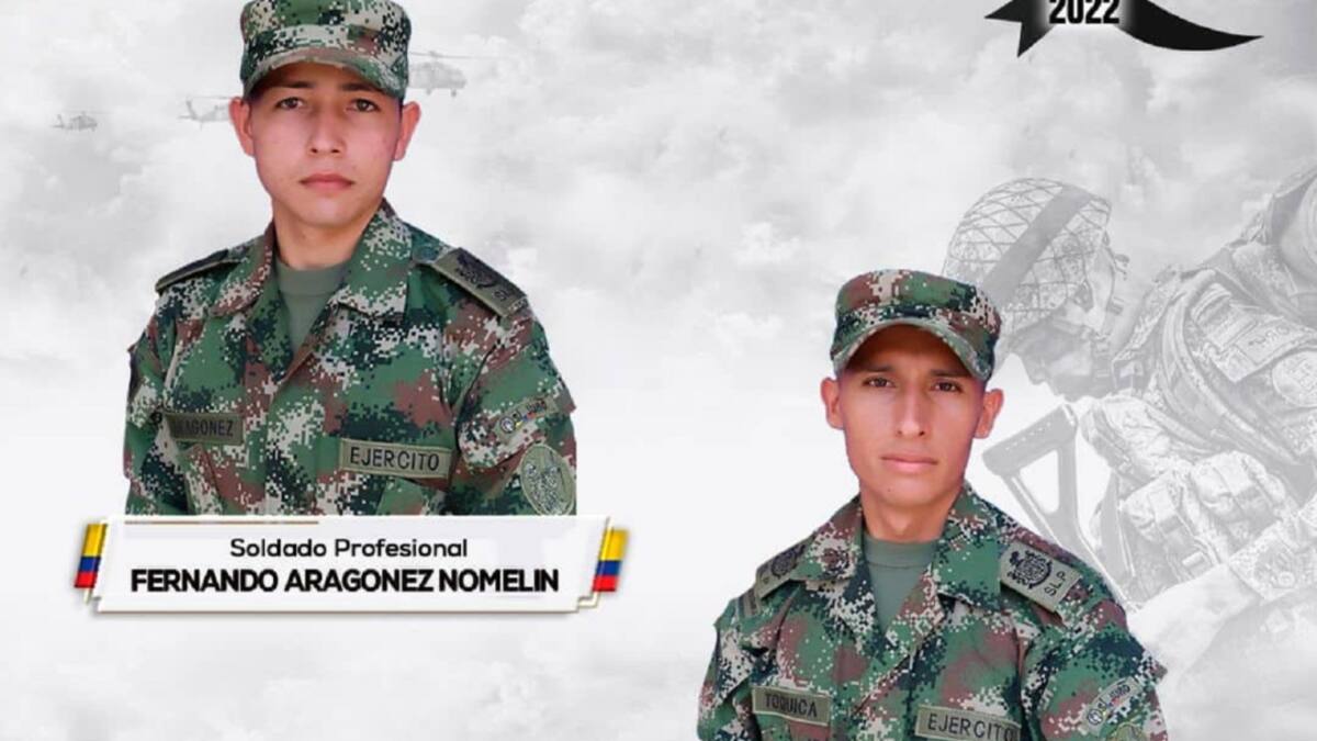 Dos militares asesinados en el Catatumbo