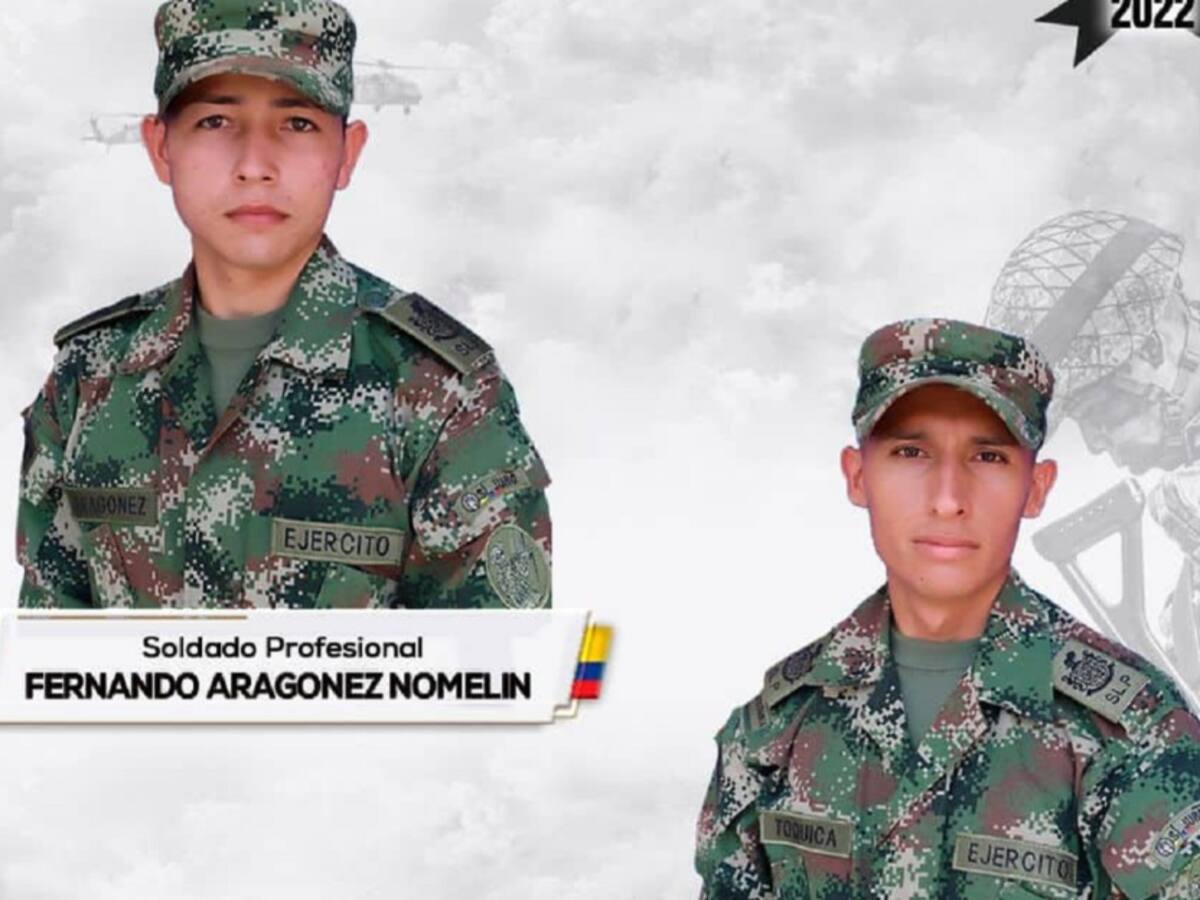 Dos militares asesinados en el Catatumbo