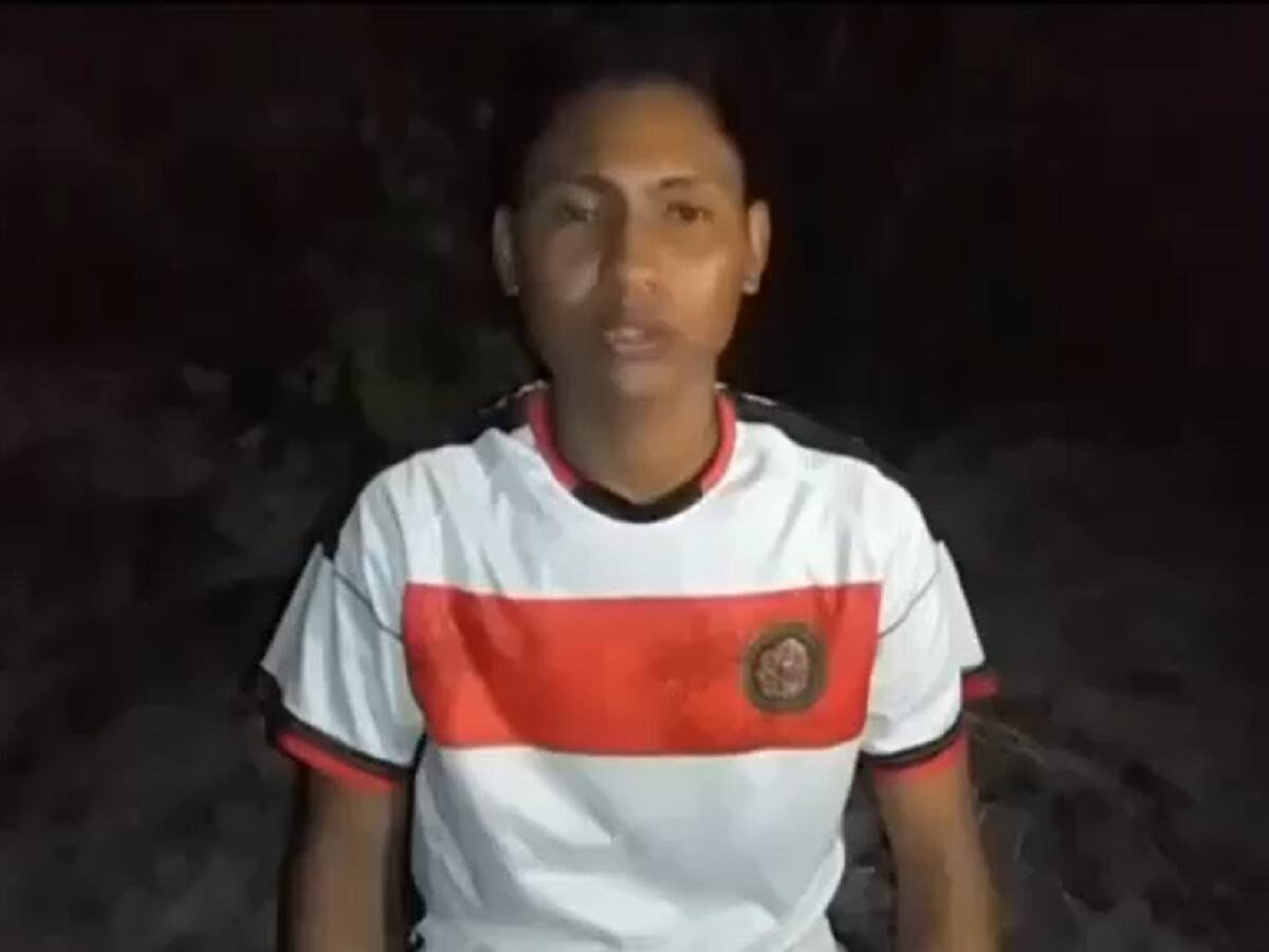 Captores de soldado secuestrado en el sur de Bolívar revelan prueba de supervivencia