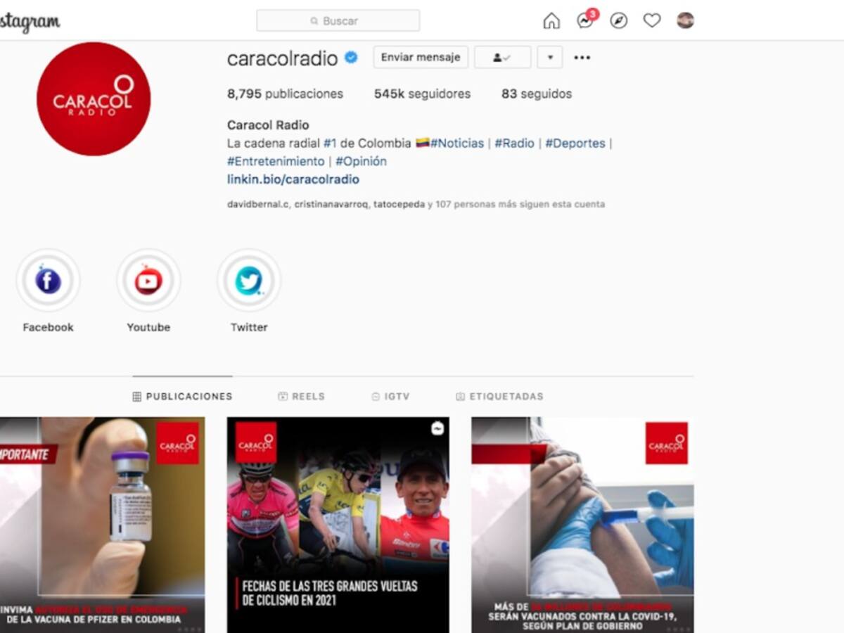 Instagram alista cambio en su versión web
