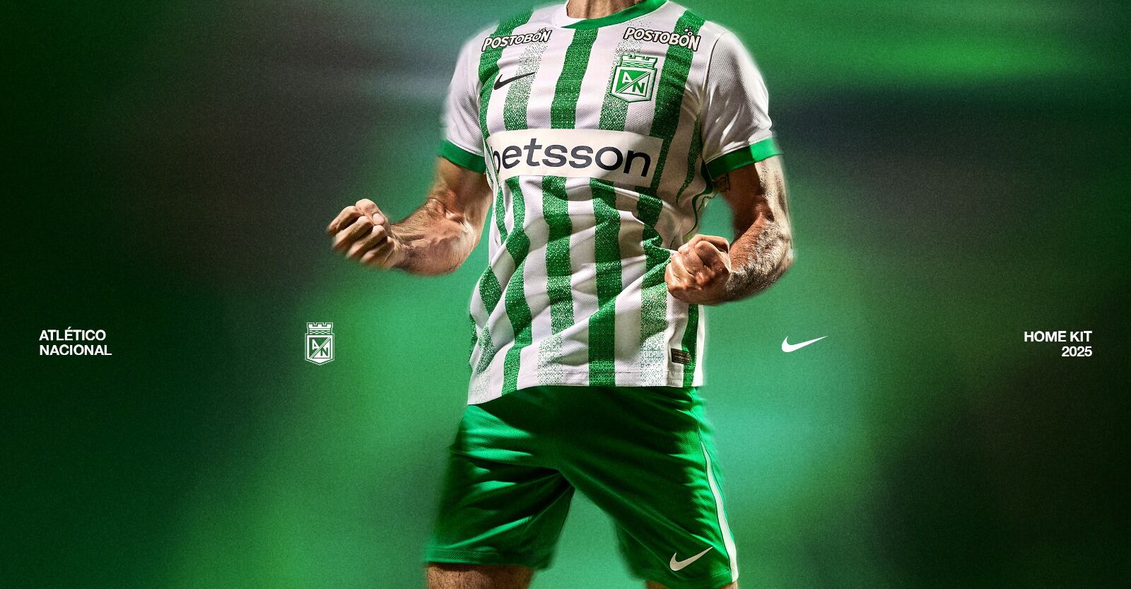 Nueva equipación de Atlético Nacional/ Página oficial Atlético Nacional