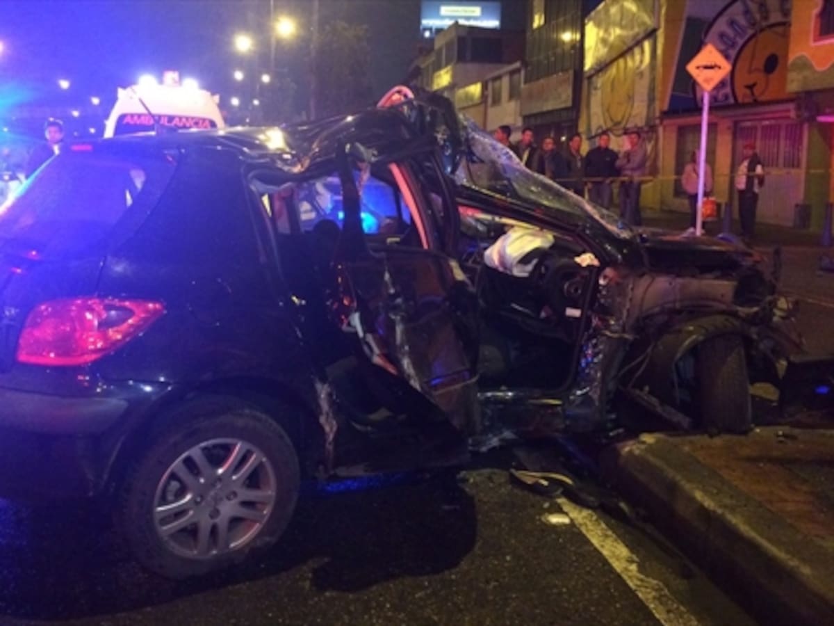 Un muerto y ocho heridos dejan accidentes de tránsito en Bogotá
