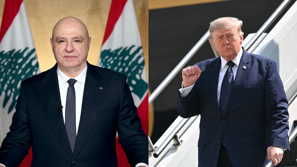 El presidente del Líbano viaja a Washington para reunirse con Donald Trump