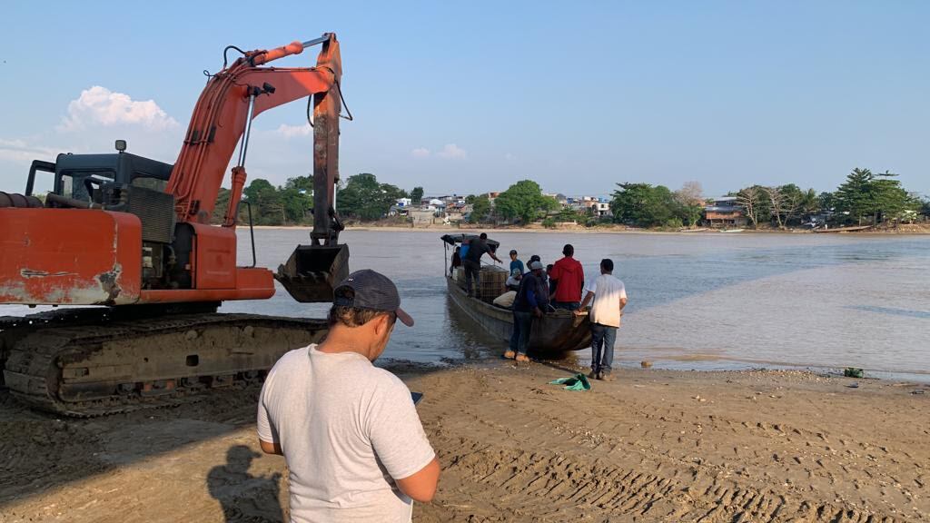 Los mineros informales del Bajo Cauca buscan llegar a acuerdos con la empresa Mineros Aluvial. Foto: Cortesía.
