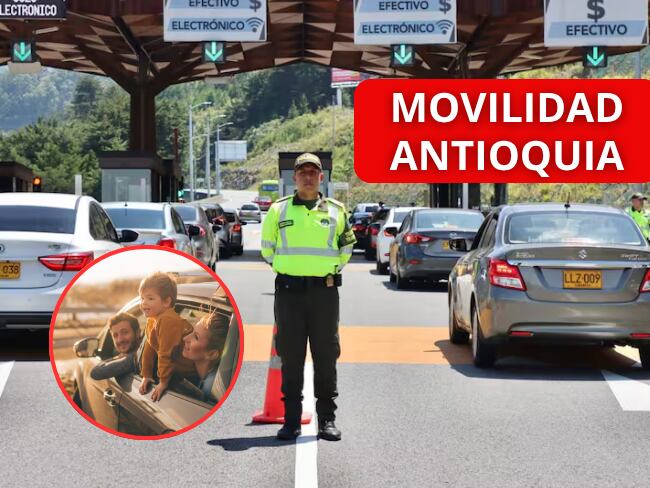 Plan de movilidad en el puente festivo. Foto: Gobernación de Antioquia.