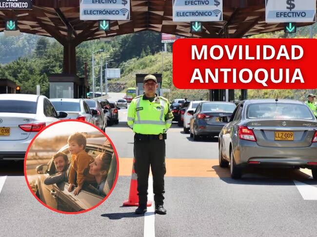 Plan de movilidad en el puente festivo. Foto: Gobernación de Antioquia.