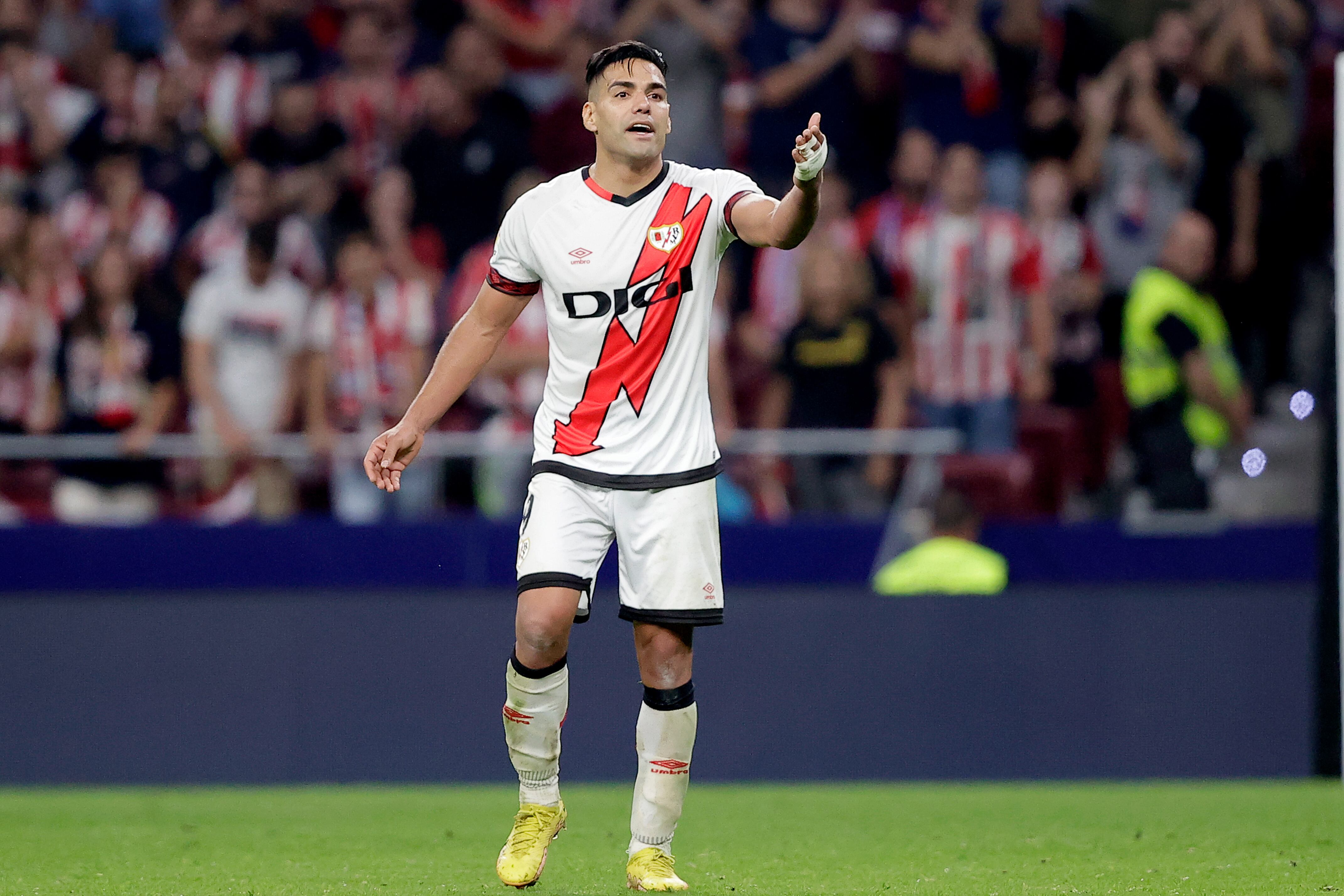 MADRID, SPAIN - OCTOBER 18: Radamel Falcao García ha disputado 12 partidos con el Rayo Vallecano en la presente temporada (Photo by David S. Bustamante/Soccrates/Getty Images)