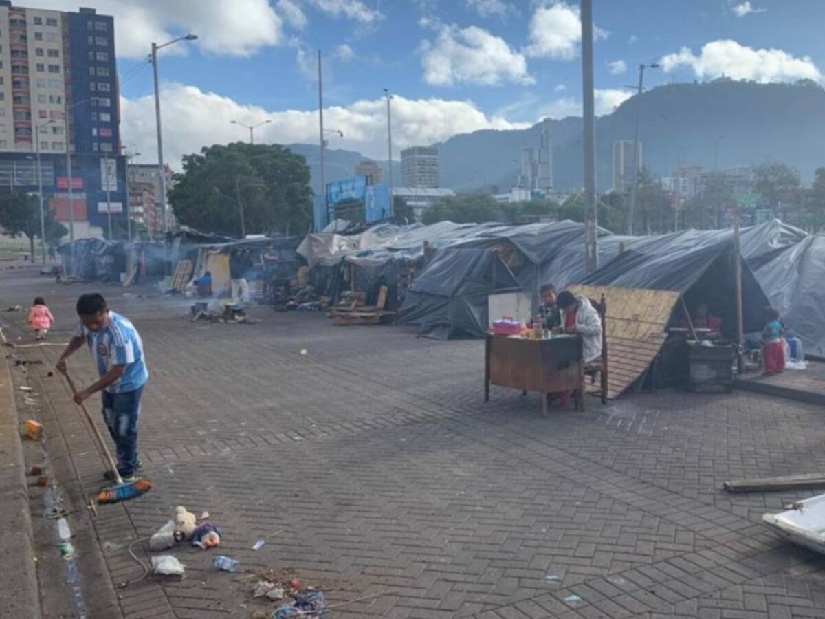 Indígenas Embera completan 100 días en el parque Tercer Milenio