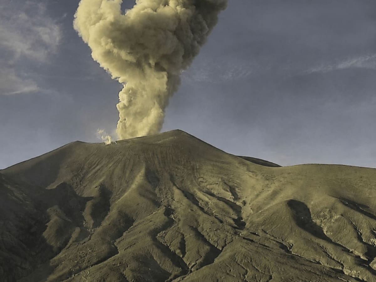 Servicio Geológico Colombiano alerta sobre incremento de la actividad del volcán Puracé en Cauca