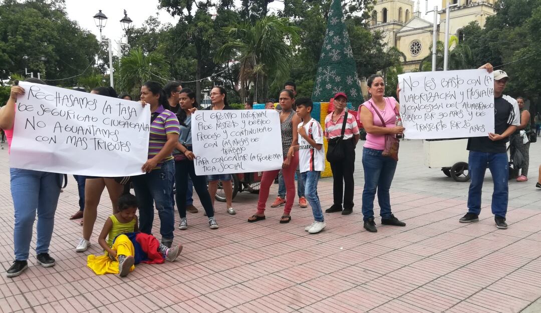 Protesta de ciudadanos por nuevo impuesto de Cúcuta