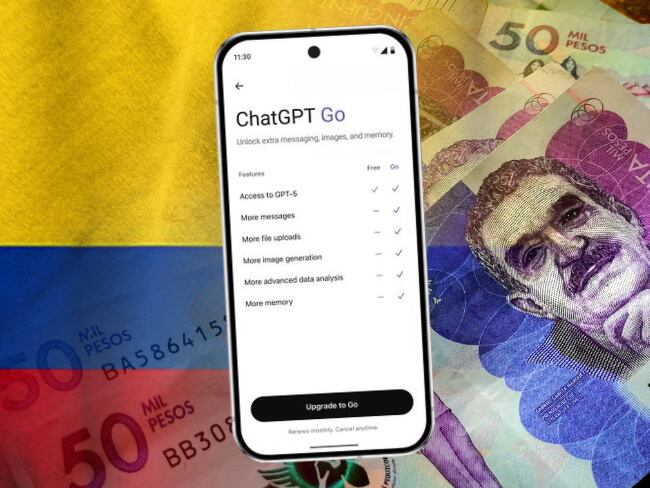 ChatGPT Go Colombia: Consulte precios y qué incluye el nuevo plan premium de Open AI. Crédito: Getty Images