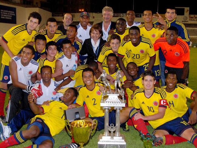 Selección Colombia ganadora del Torneo en 2011