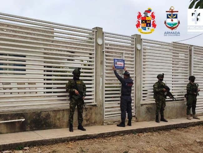 Los inmuebles están ubicados en Turbaco, Cartagena y Santa Marta pertenecientes a una estructura de tráfico de cocaína hacia  Centroamérica y Europa