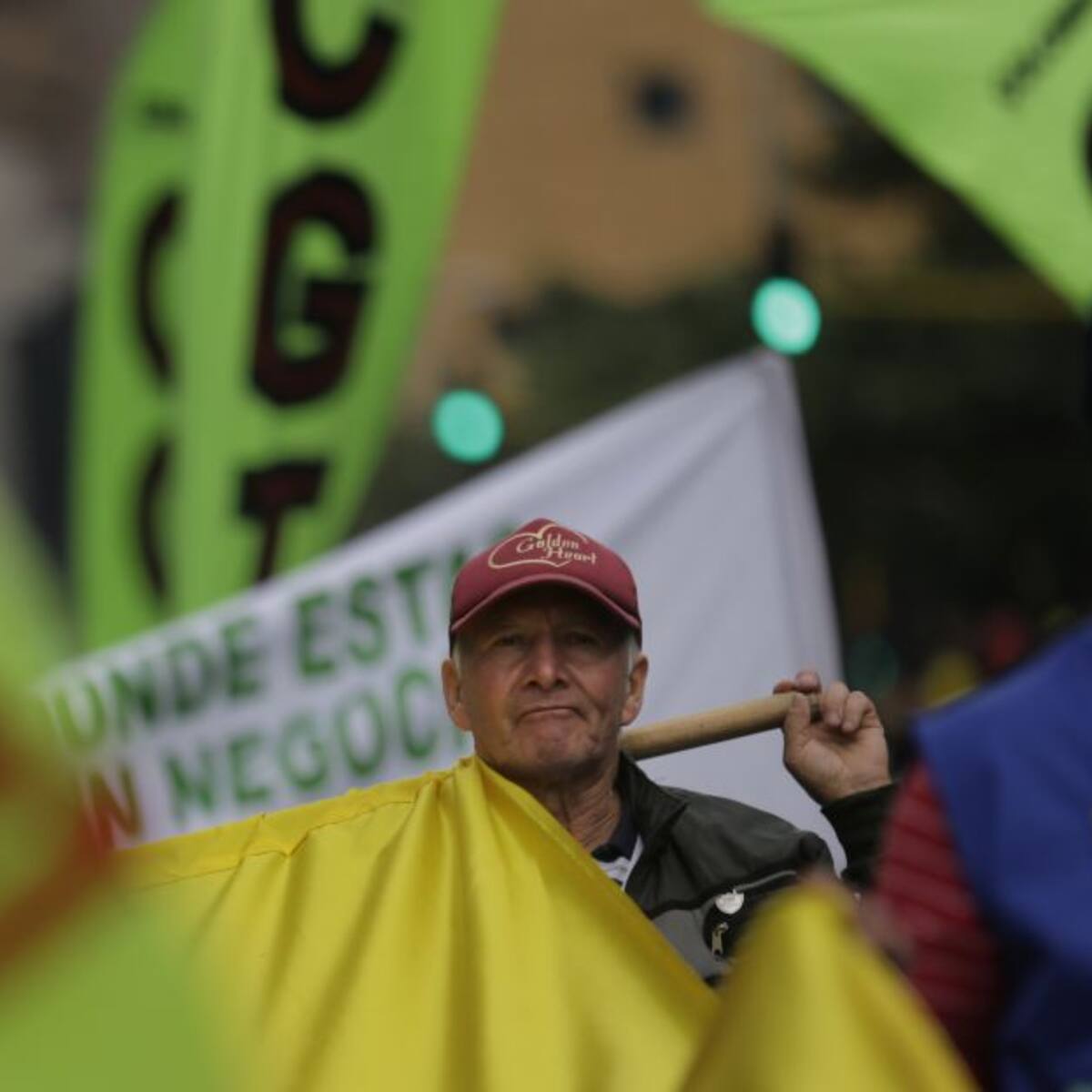 Con marcha y plantón Centrales Obreras piden agilizar 10 proyectos de ley