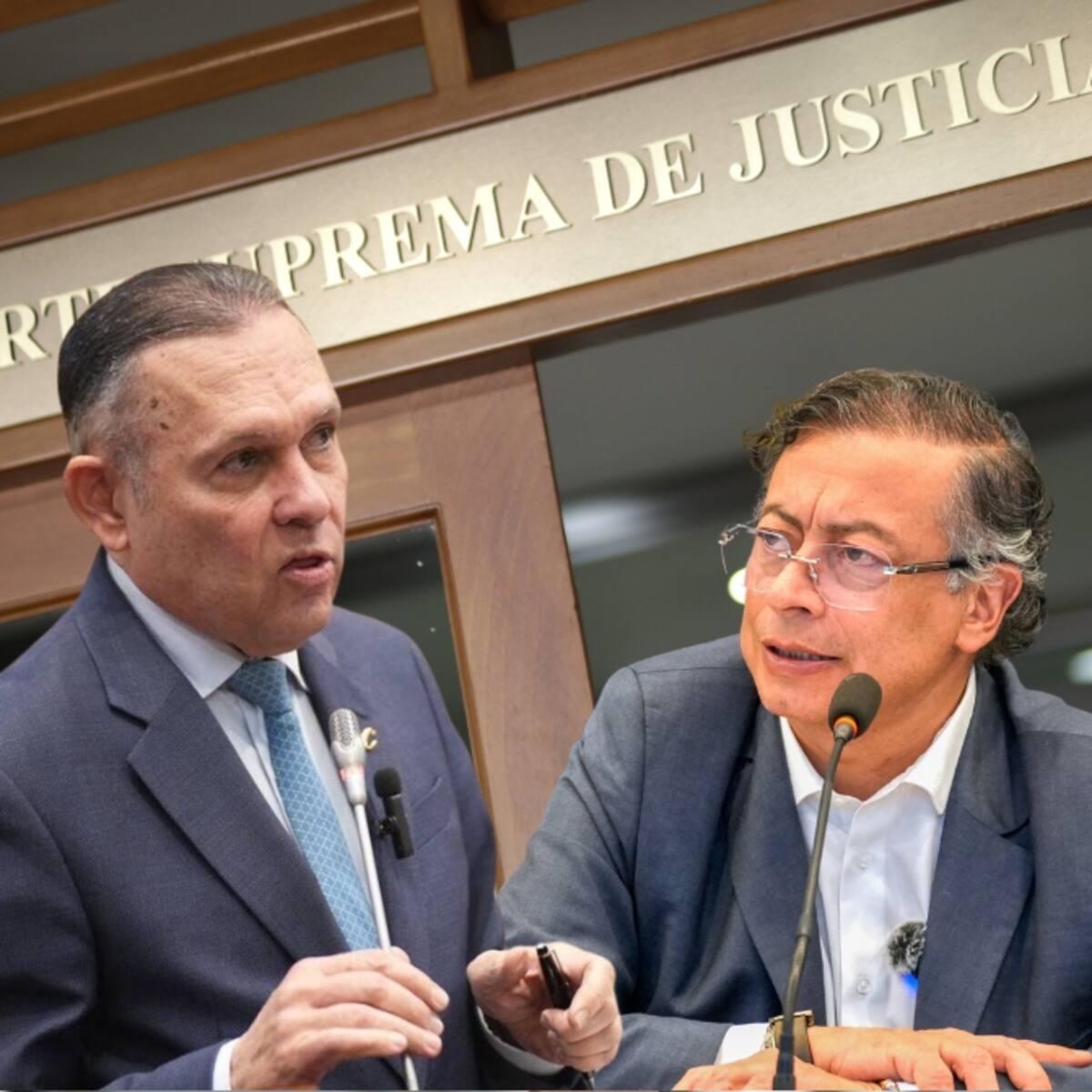 Corte Suprema de Justicia defiende críticas del presidente del Senado contra el presidente Petro