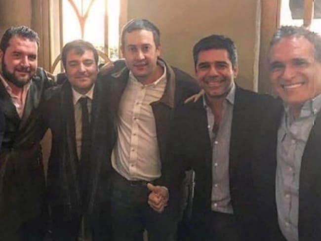 Las fotos de Esteban Moreno con La U y Cambio Radical