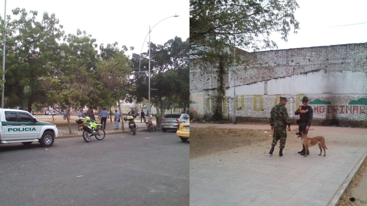 Fue lanzado un explosivo en el centro de Cúcuta
