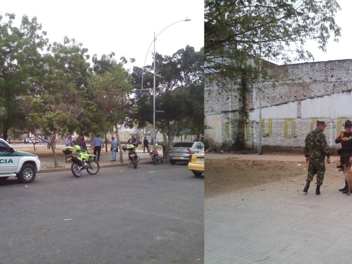 Fue lanzado un explosivo en el centro de Cúcuta