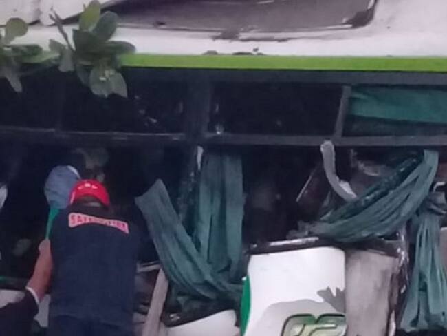 Accidente en Rozo deja siete venezolanos lesionados y dos personas sin vida