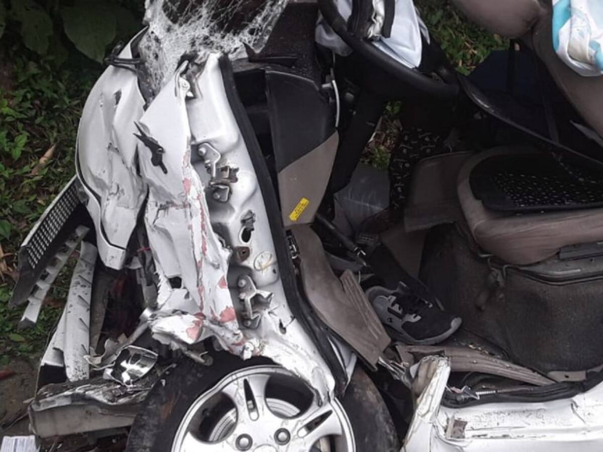 Siete heridos deja accidente de tránsito en la vía al mar