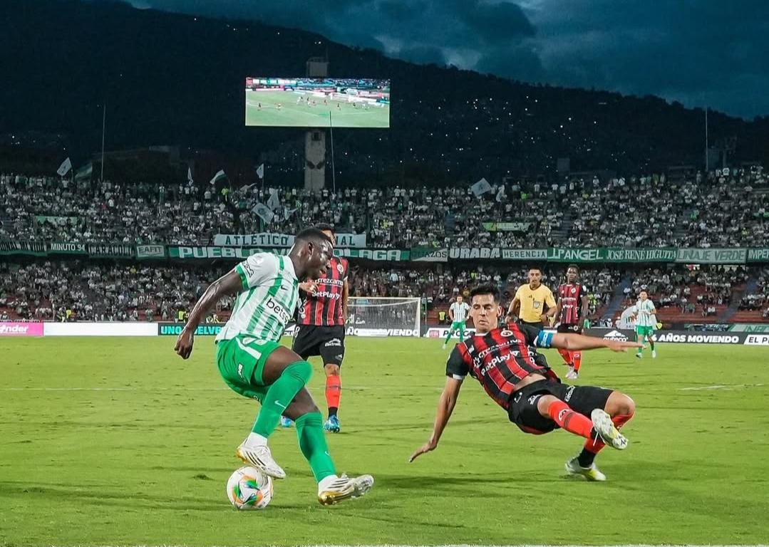 Partido de ida entre Atlético Nacional vs. Cúcuta / Instagram @nacionaloficial