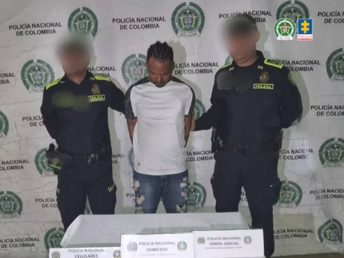 ‘El Lichito’ fue enviado a la cárcel por presunto homicidio en Cartagena