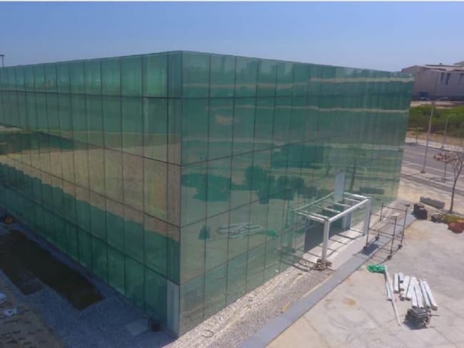 Ya está listo el Pabellón de Cristal para la asamblea del BID