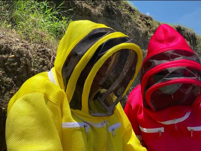 Heroínas de la apicultura, mujeres de Morroa que impulsan esta actividad productiva.