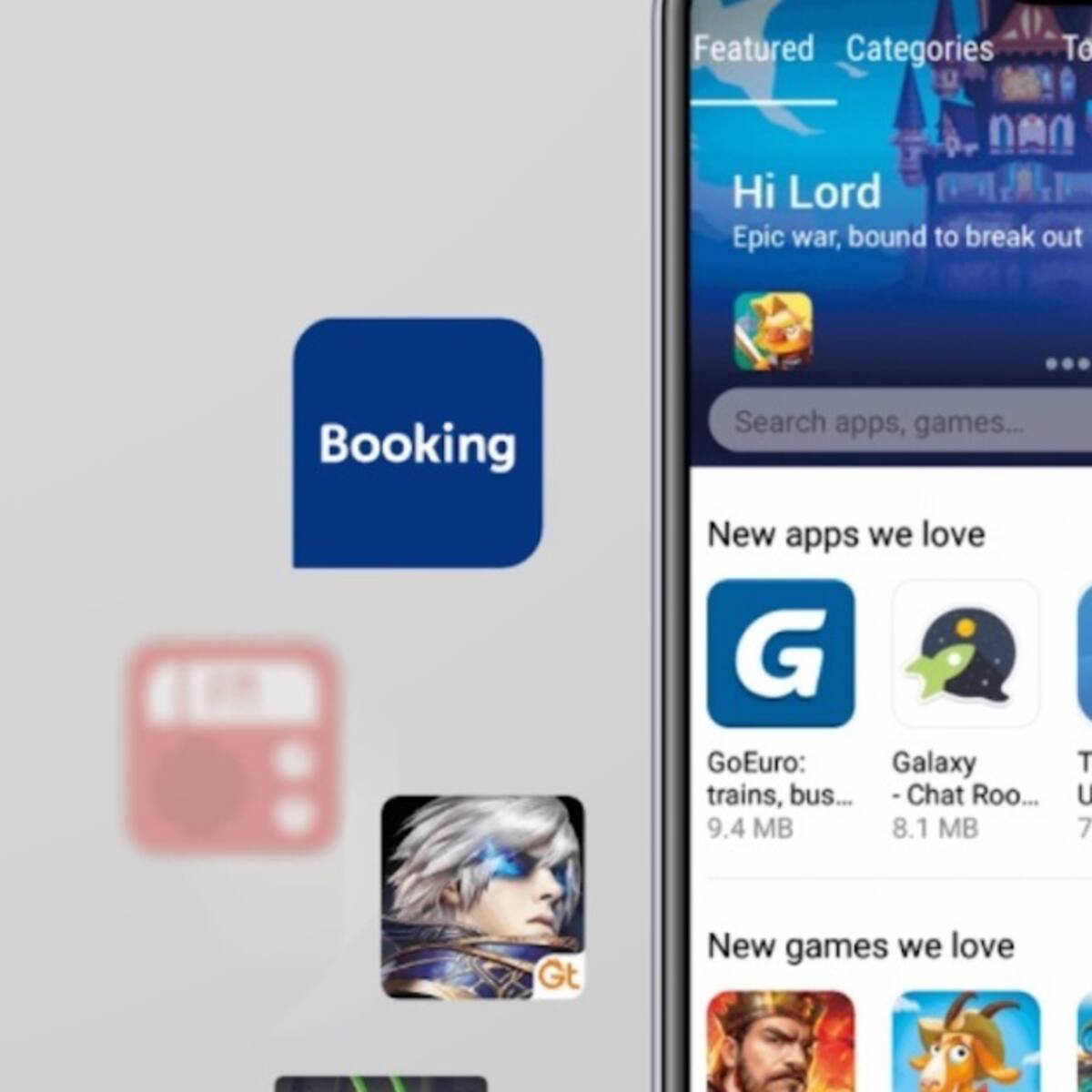 Nueva interfaz llega a la tienda de apps de Huawei
