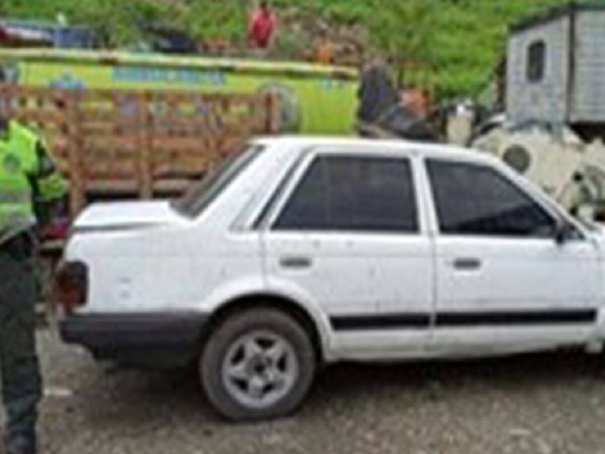 Policía de Caldas recupera 2 vehículos robados en el Valle del Cauca