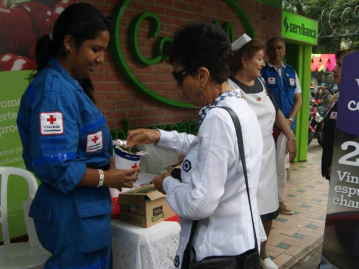 Cruz Roja Valle inicia en Cali jornada Día de la Banderita