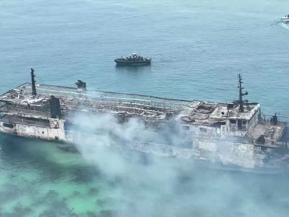 Filipinas confirma que había extranjeros en el ferri incendiado y dos rescatados chilenos