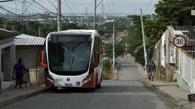 Esto se debe a obras de rehabilitación entre los barrios Nelson Mandela y Ciudadela 2000.