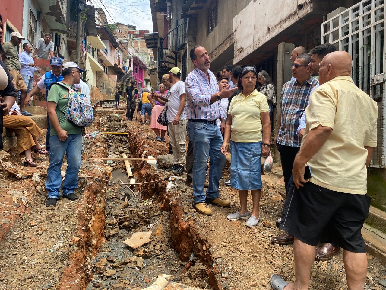 Comuna 20, trabajos retrasados / Foto: EMCALI
