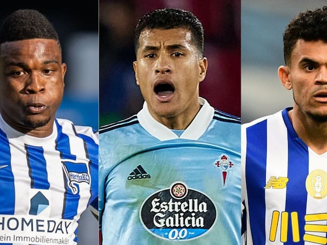 Jhon Córdoba, Jeison Murillo y Luis Díaz, futbolistas con molestias físicas de cara a compromisos de la Selección Colombia