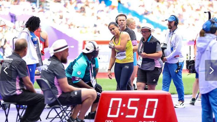 Reporte médico de la deportista Mayra Gaviria