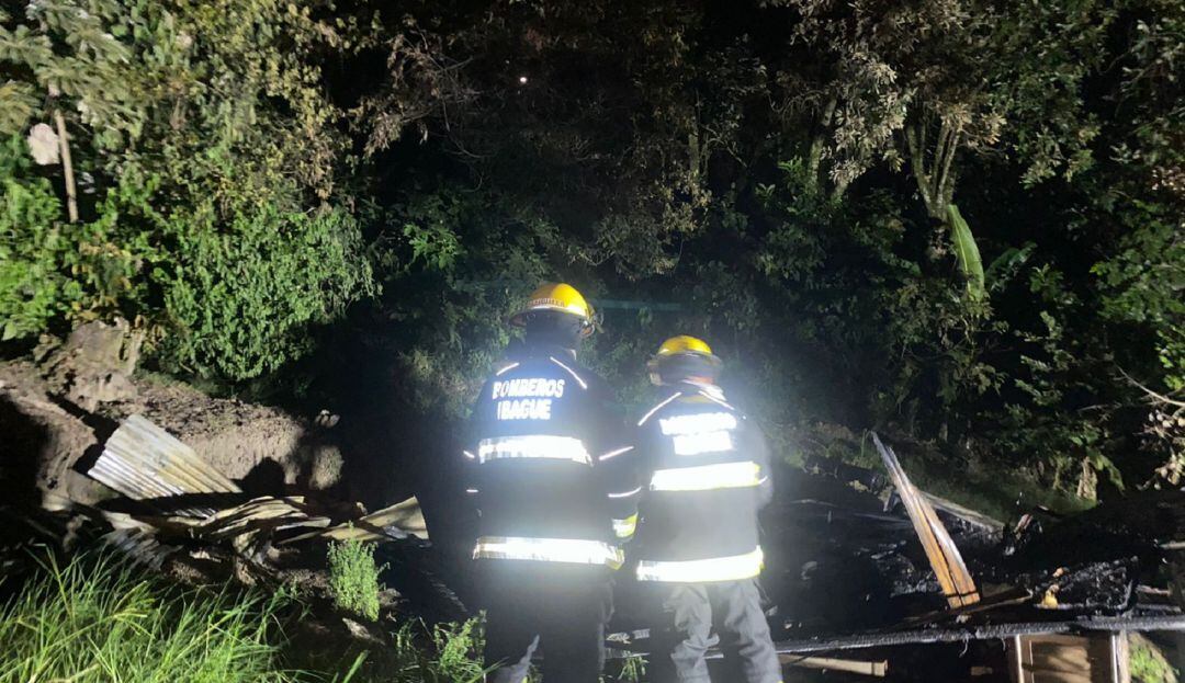 Incendio estructural barrio Belencito