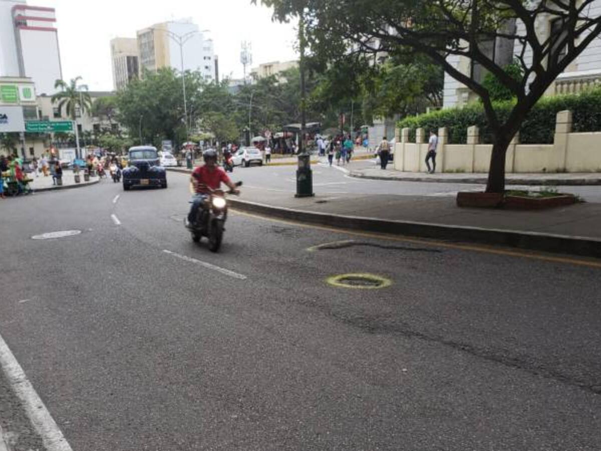 Estos son los huecos más críticos de Bucaramanga