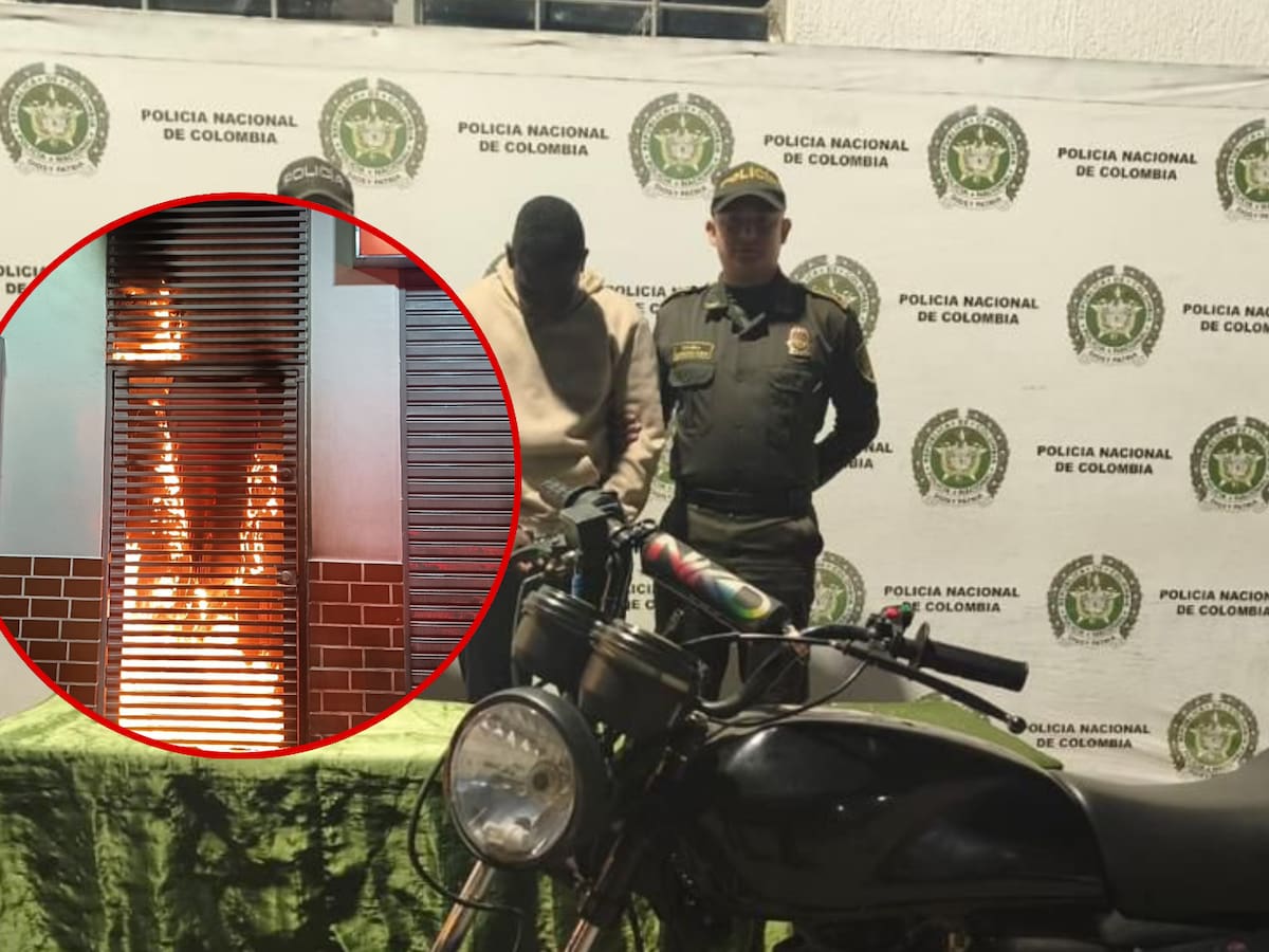 Capturan hombre y aprehenden a menor de edad por ataque con bomba molotov a local comercial en Tuluá