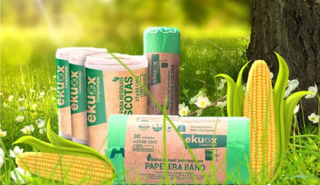 Bolsas de almidón de maíz Ekuox